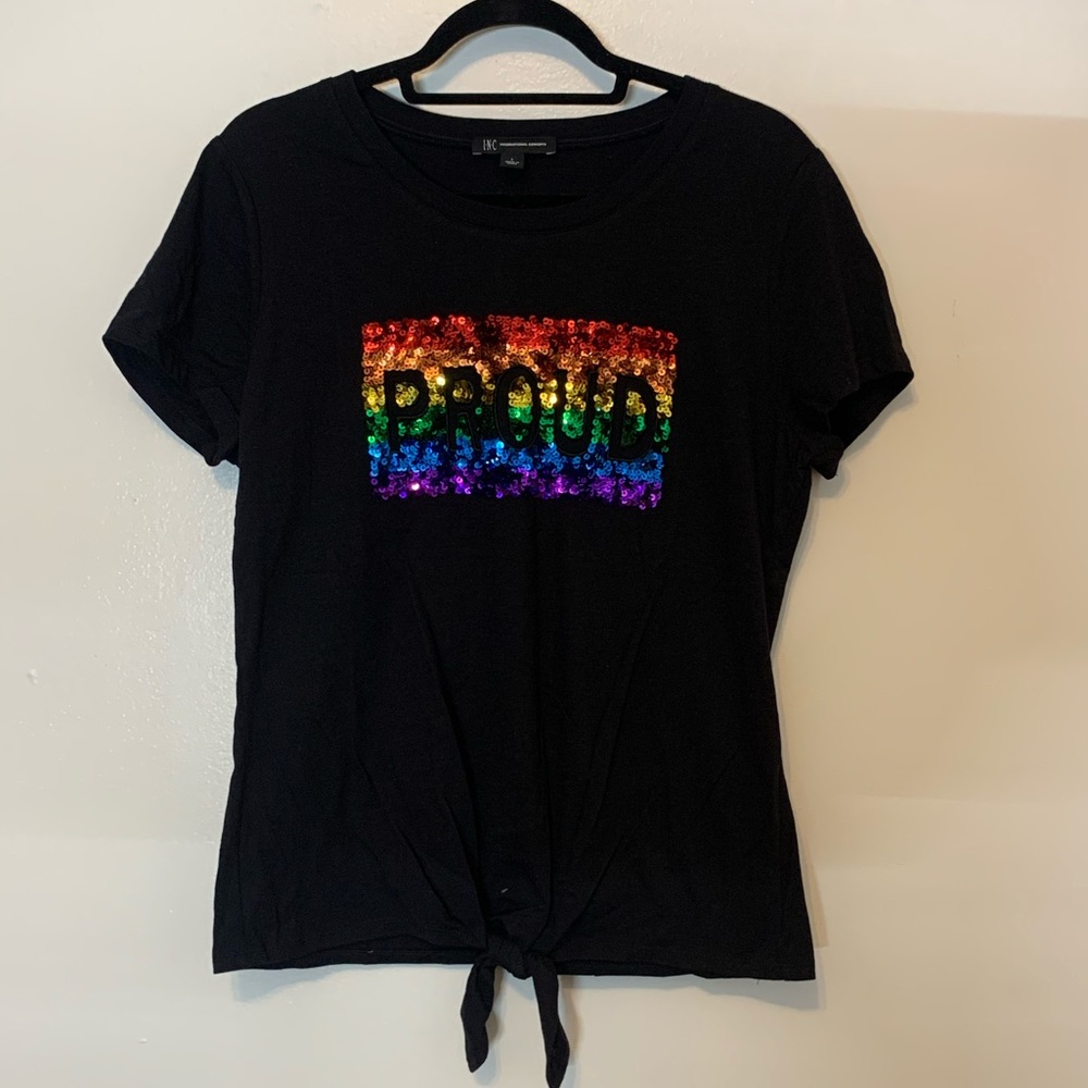 LGBT Pride Sequin Top
